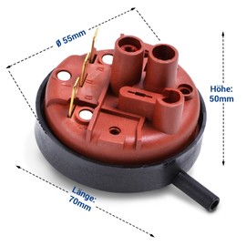 VIOKS Replacement for Pressure Switch Dishwasher Pressure Switch AEG Dishwasher 152818902/8 / Electrolux Dishwasher/AEG Dishwasher Replacement Parts/Privileg Dishwasher Replacement Parts