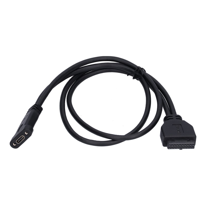 Adapter Cable 19Pin USB 3.0 to External USB TypeC Socket