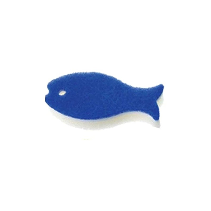 Marna Fish Sponge B, Blue, Set of 10
