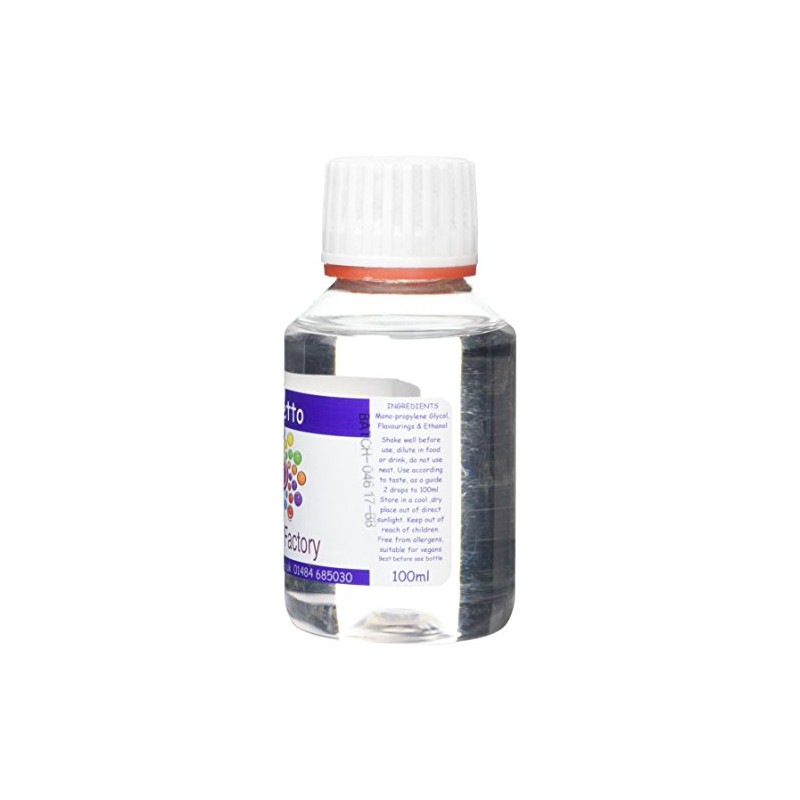 Flavour Factory Amaretto Intense Food Flavouring, 100 ml