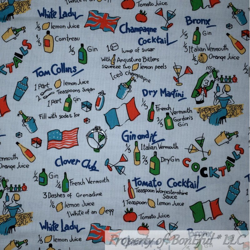 Michael Miller Fabrics BonEful FABRIC FQ Cotton Quilt Rainbow Stripe