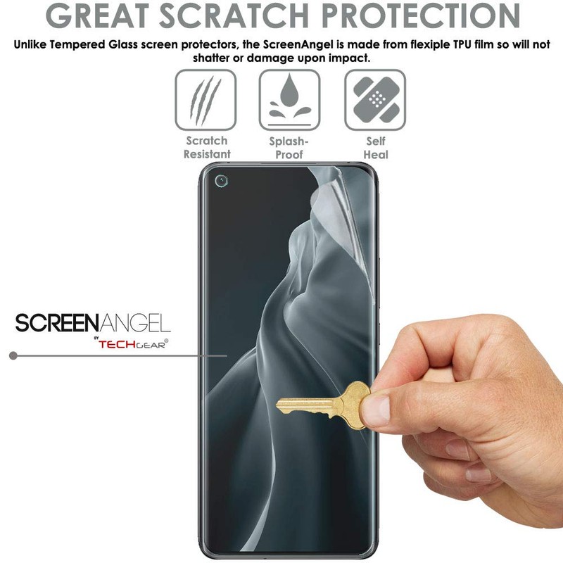 TECHGEAR Protective Film for Oppo Find X3 Neo 5G [Screen