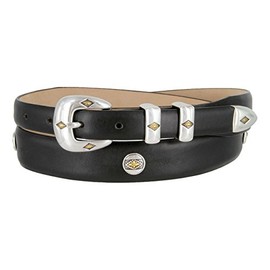 Parkhurst_Concho Genuine Full-Grain Cowhide Leather Designer Dress Golf Belt,1-1/8" wide