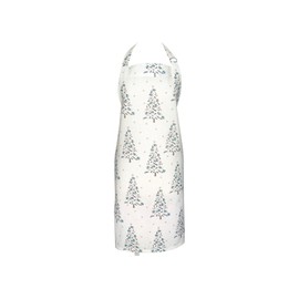 GreenGate Lucie Xmas Apron White 90 x 70 cm, White