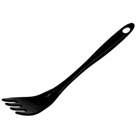 Chef Craft Basic Melamine Meat Cooking Fork, 12 inch, Black