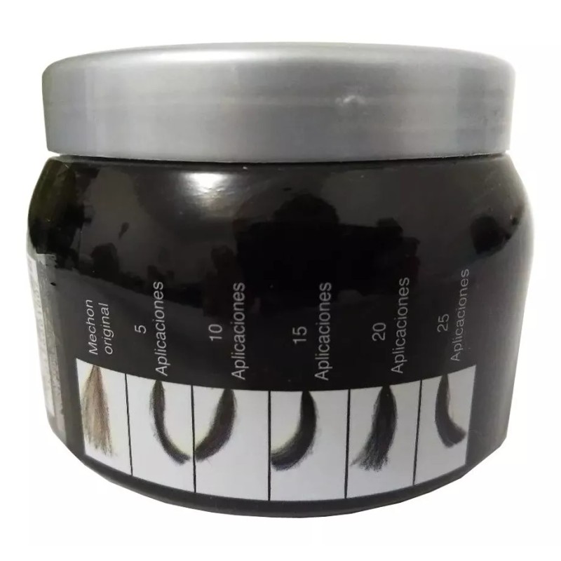 Barbers Gel Cubre Canas Barber Negro 350 Gr 6 Piezas