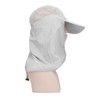 Outdoor Sunscreen Hat Ventilate Adjustable Removable Sun Protection Wide Brim