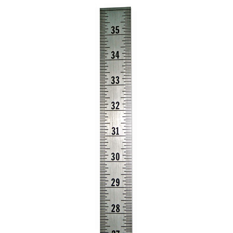 Oregon Rule Co. Adhesive Backed Fractional Ruler - 1 1/4