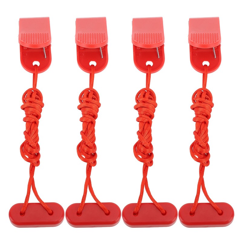 4Pcs Treadmill Universal Safety Key Easy to Use Treadmill Security