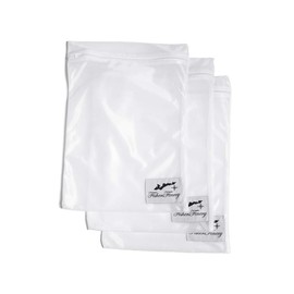 Fishers Finery Laundry Wash Bags with Zipper Closure - Durable Mesh Washing Bags for Delicates, Underwear, Storage, Bras (3 Pack)