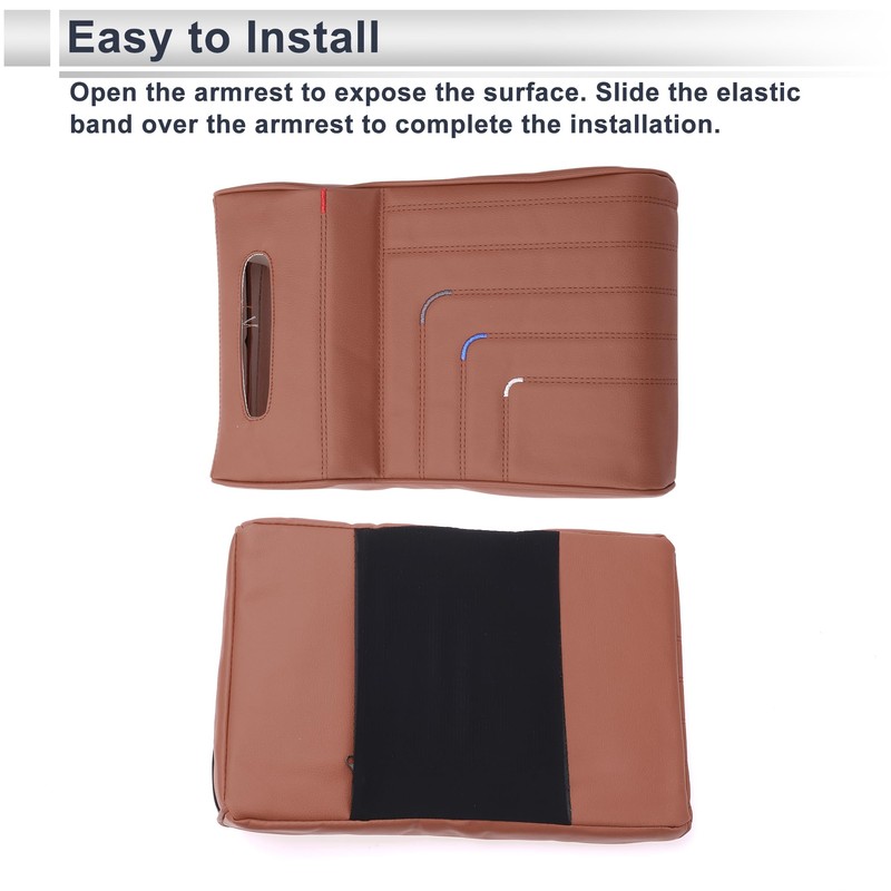 X AUTOHAUX Car Center Console Cover Car Armrest Cover with