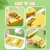 PTaizjjz Popsicles Molds,2PCS Silicone Dinosaur Popsicle Molds,Homemade Ice Pop Molds