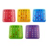 Yuanhe Shutter Slide Bingo Cards - 5 Pack Multi Color