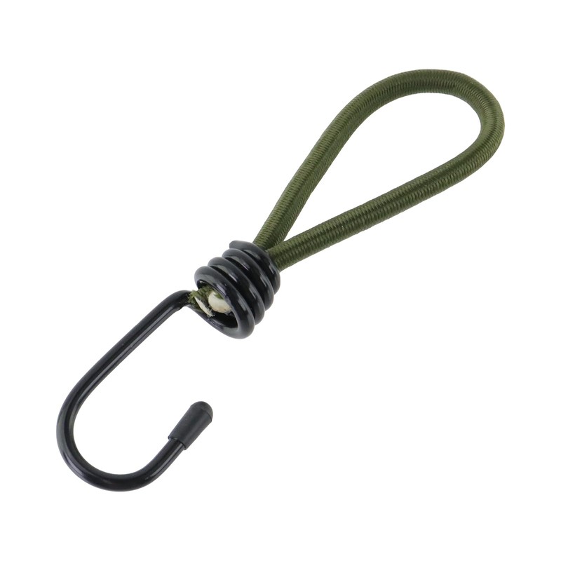 Dahszhi 10 Pcs Short Bungee Cords with Hooks Camping Accessories