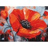 Luca-S Cross Stitch Kit The Passion of Poppies, B7045, Counted