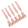 10Pcs Nozzle Electrode Kit Brass 64006510 Electrode 64006514 Nozzle Tip