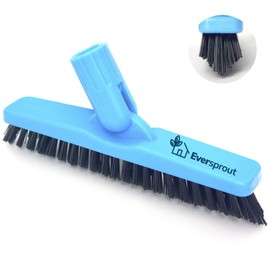 EVERSPROUT Grout Cleaning Brush Scrubber, Stiff V-Shaped Scrub Bristles Built for Corners & Tough Grime, Swivel Scrub Brush & Grout Cleaner for Shower, Bathroom, Tile, Floor, Attachment Cleaner Only