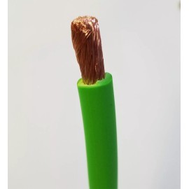 V-Lynx 4 Gauge AWG OFC Green Power Ground Wire VLYNX Car Audio Solar Sold By The Foot