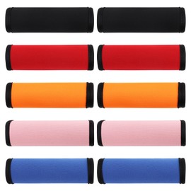 10 Pack Luggage Handle Wraps for Suitcase, Bright Color Comfort Soft Luggage Handle Covers Suitcase Luggage Tag Travel Accessories