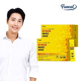 Funnit Lee Sangwoo Mega Vital High Content Vitamin C 3000 90 packets x 2 boxes / 퍼니트 이상우 메가 바이탈 고함량 비타민C 3000 90포 x 2박스