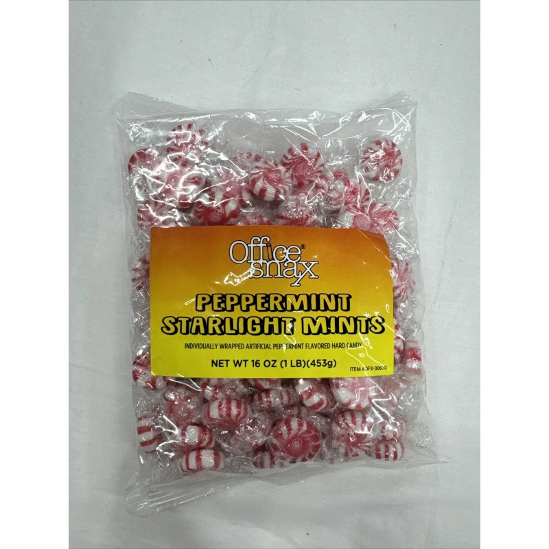 Office Snax Starlight Peppermints Hard Candy (ofx-00670) (ofx00670)