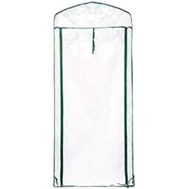 Active Island Plastic House Replacement Cover, Garden, Greenhouse, Home, Vegetable, Gardening a177 (Transparent, Round Shape, 0.5 x 0.2 x 0.2 ft (1.2 x 0.6 x 0.5 m)