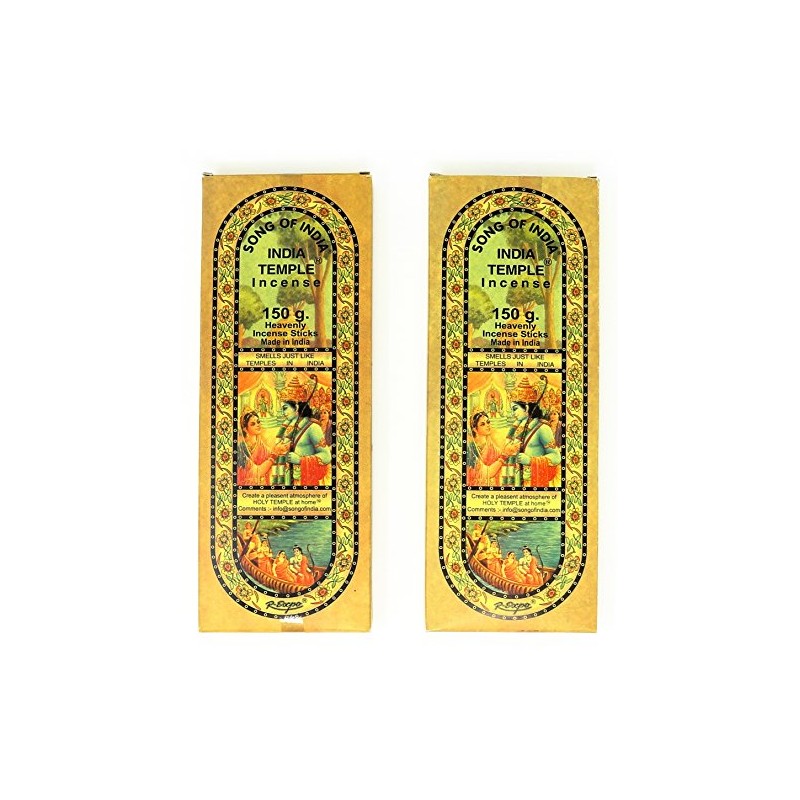 Song of India India Temple Incense 120 Stick Large Box