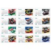 Tamiya 63749 2023 Tamiya Calendar, Mini 4WD