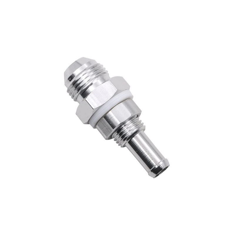 DriSentri 8AN Straight to 3/8inch Hose Barb Double Fuel Pump
