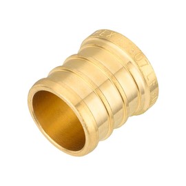 (Pack of 10) EFIELD Pex Plug 1-inch End Cap Brass Crimp Fittings, ASTM F1807