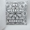 Adult Bookish Phrases Coloring Book With Extra Cozy Items Book