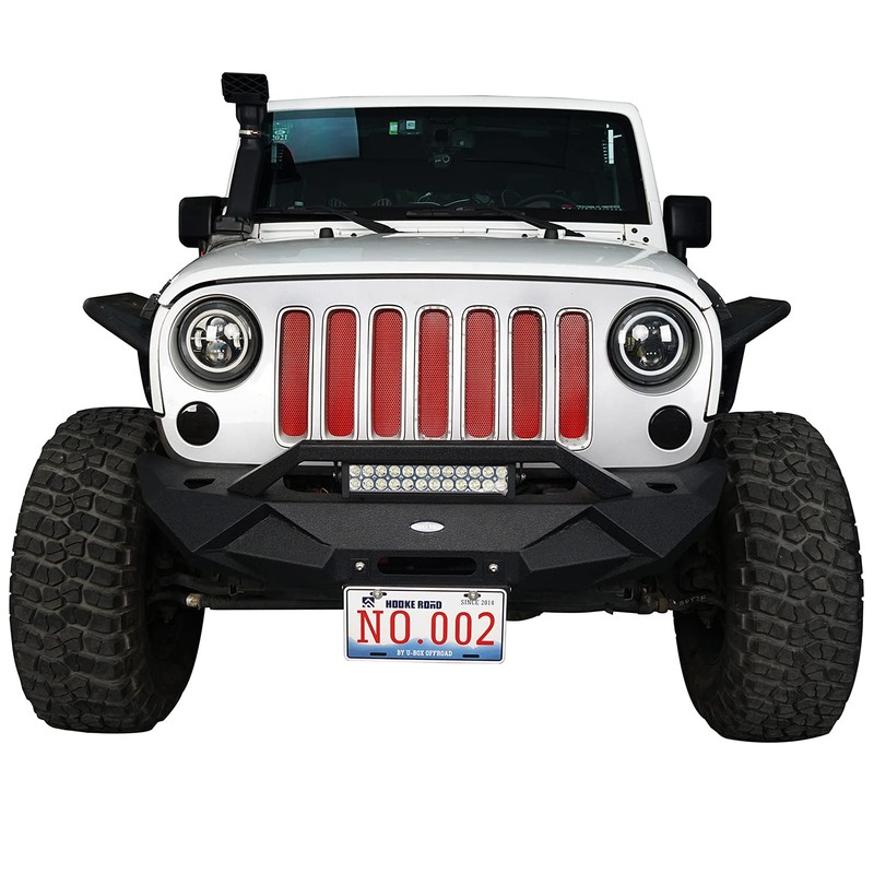 Hooke Road Wrangler Red Accessories Front Grille Mesh Insert Bug