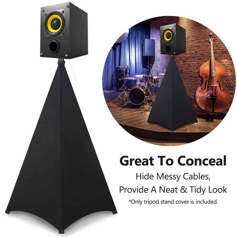 Universal Dj Light Speaker Stand Cover Triple Sided Tripod Stand