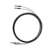 2PCS Fiber Optic Sensor Cable 0‑3600mm Detection Distance Through Beam