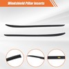 Driver & Passenger Side Windshield Pillar Molding Compatible with Ford