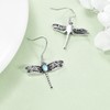 VONALA Dragonfly Earrings for Women Sterling Silver Dragonfly Turquoise /