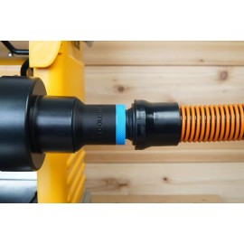 Toolcurve 1 1/4" Shop Vac Hose Adapter for Dewalt 734 Thickness Planer