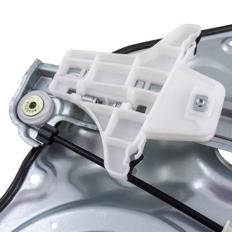 TRQ Rear Right Power Window Regulator Passenger Side Compatible with