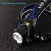 TotaLohan 4 in 1 Multicolor Headlamp 800 Lumen Zoomable One