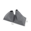 Lskioer Car Shift Boot, Manual Shift Boot Dust Cover Gray