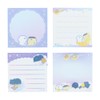 Sunstar Stationery S2847051 Stationery Goods, Memo, Square, Fluffy Night