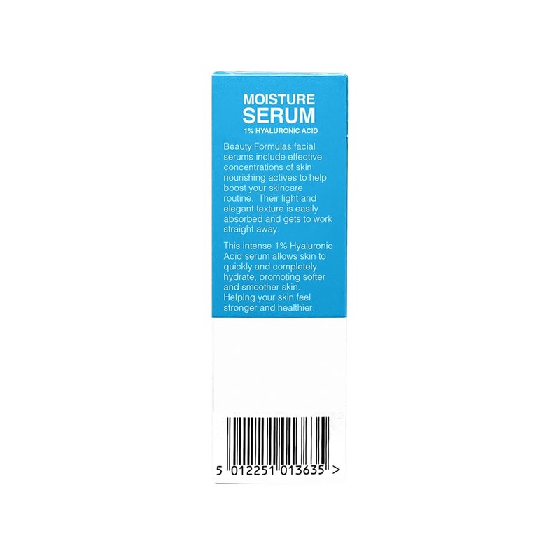 BEAUTY FORMULAS MOISTURE HYALURONIC ACID 30ML SERUM