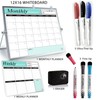 Dry Erase White Board for Desktop & Wall 12"x16" with
