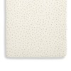 The Little Green Sheep Organic Crib Fitted Sheet, Lightweight &