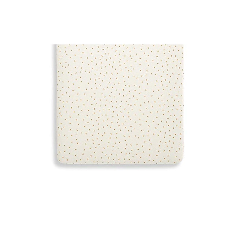 The Little Green Sheep Organic Crib Fitted Sheet, Lightweight &