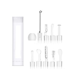 YYS SPY 22PCS Ear Pick Kit for Any 3.9MM LED Lights Otoscope, Earwax Removal Ear Spoon Fittings for 0.15" Wireless Otoscope Accessories Replacement Set