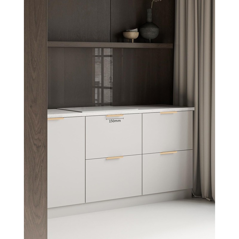 BaiNong 5pack 6 inch self Adhesive Cabinet pulls Adhesive Cabinet