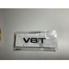 Espectronix - V6T Black Glossy Front Rear Fender Black Emblem