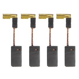 4 Pack DWE4120 DWE4011 N097696 Carbon Motor Brushes Compatible with DWE4012 DWE4100 DWE4887 and DWE4120N Grinder Motor Carbon Brush Replacement Part
