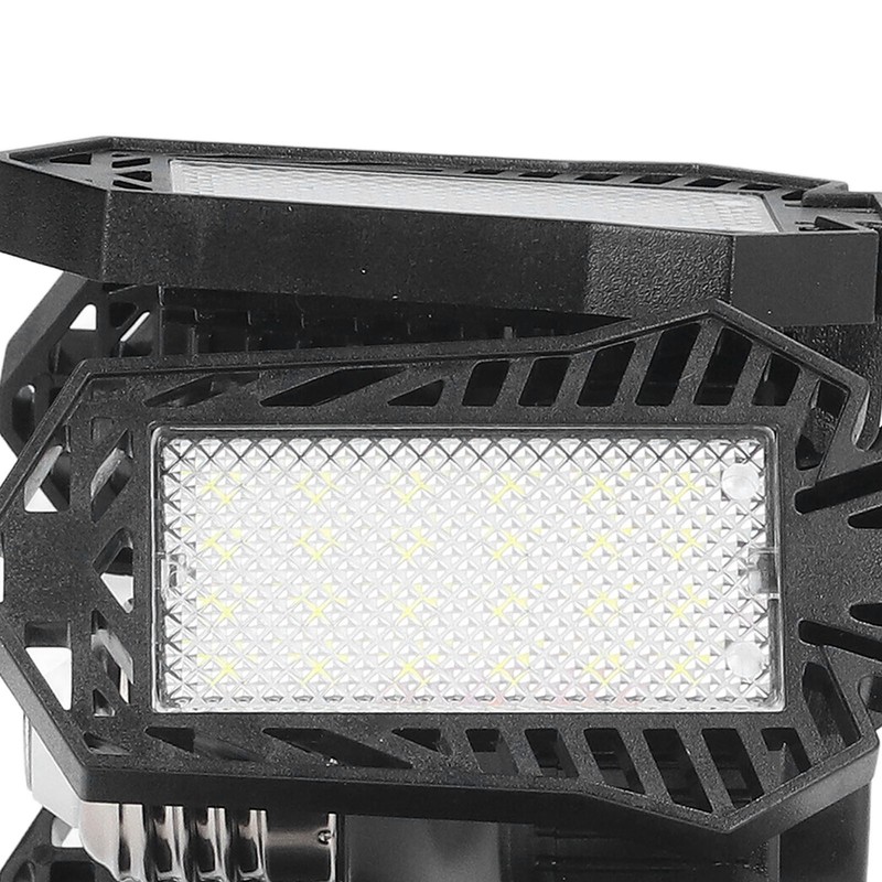 LED Garage Light 1800LM 24W 6 Leaf Foldable Good Heat